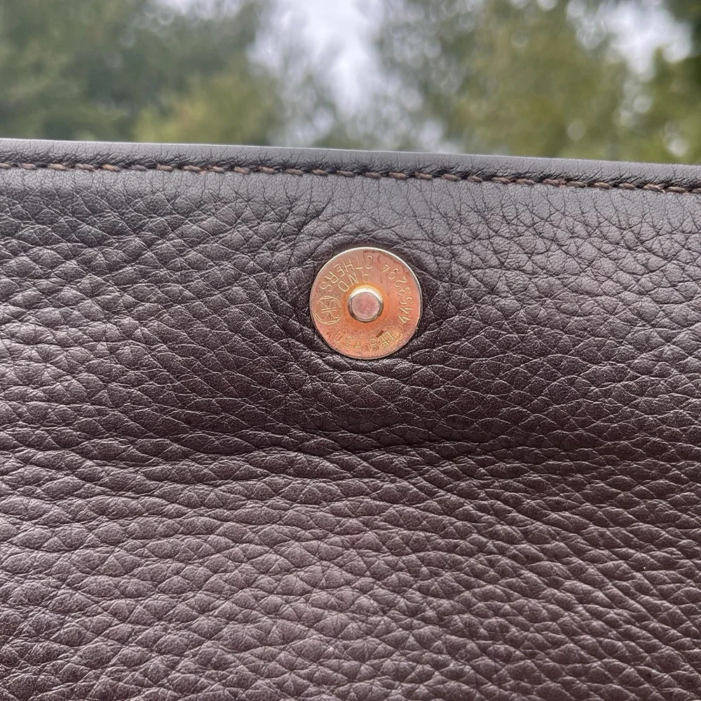 Vintage COACH Sonoma Crossbody Shoulder Bag‎ Brown Leather Purse 4928 Costa Rica